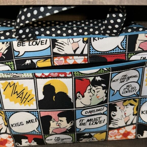 CARTOON Bag- made by Once Upon a Rose-Rare-‎ Unique - Picture 6 of 14